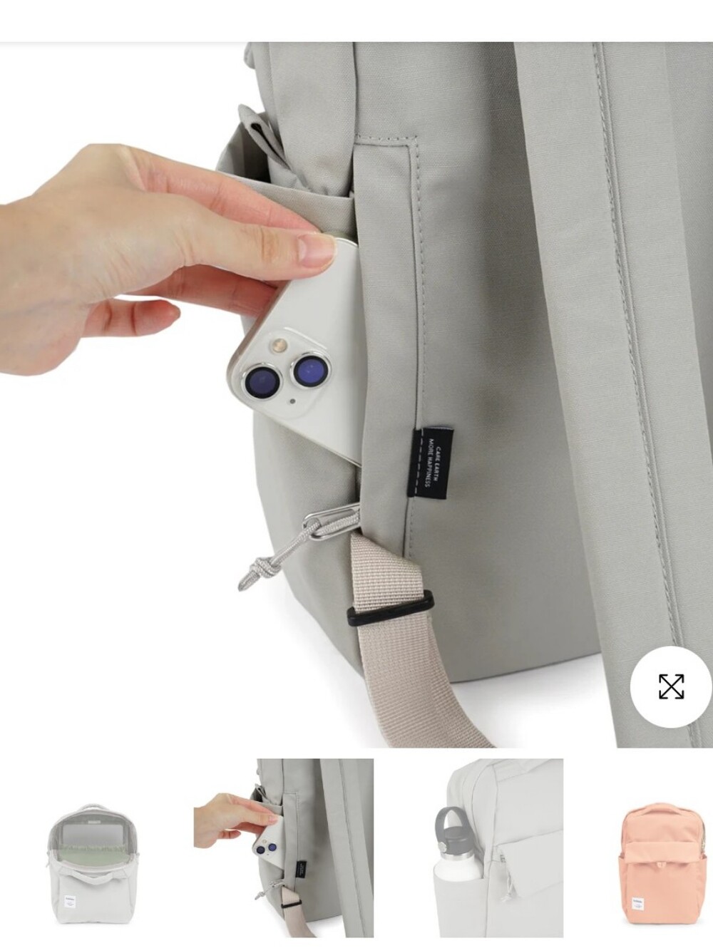 hellolulu Mini Carter Padded Backpack - Picture 8 of 8